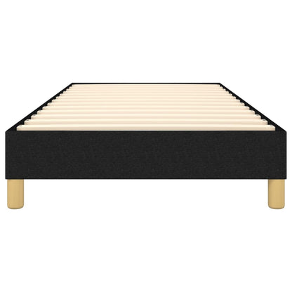 Struttura Letto a Rete a Molle Nero 80x200 cm Tessuto | homemem39