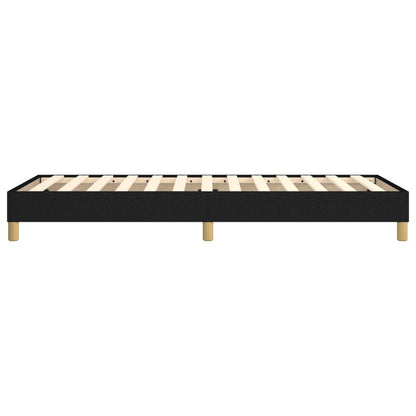 Struttura Letto a Rete a Molle Nero 80x200 cm Tessuto | homemem39