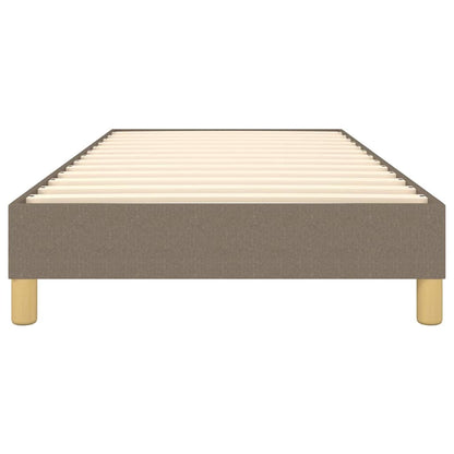 Struttura Letto a Rete a Molle Tortora 80x200 cm Tessuto | homemem39