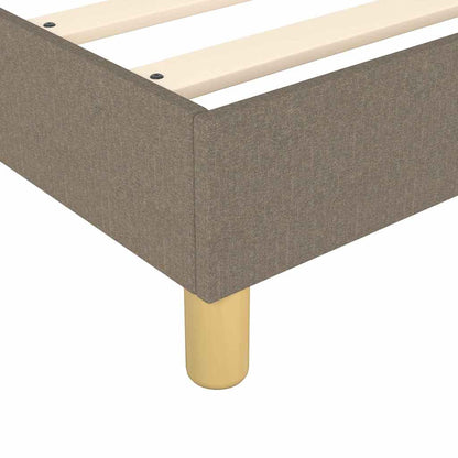 Struttura Letto a Rete a Molle Tortora 80x200 cm Tessuto | homemem39
