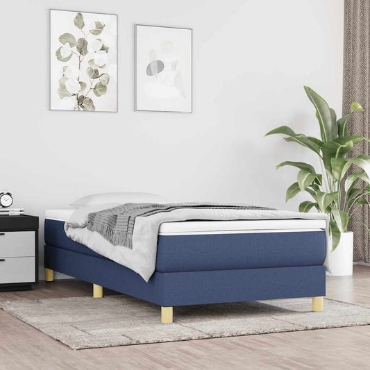 Giroletto senza Materasso Blu 80x200 cm in Tessuto - homemem39