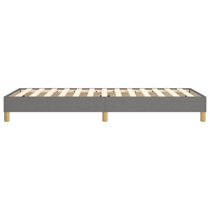Struttura Letto a Rete a Molle Grigio Scuro 90x190 cm Tessuto | homemem39