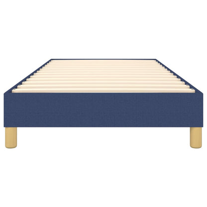 Struttura Letto a Rete a Molle Blu 90x190 cm in Tessuto | homemem39