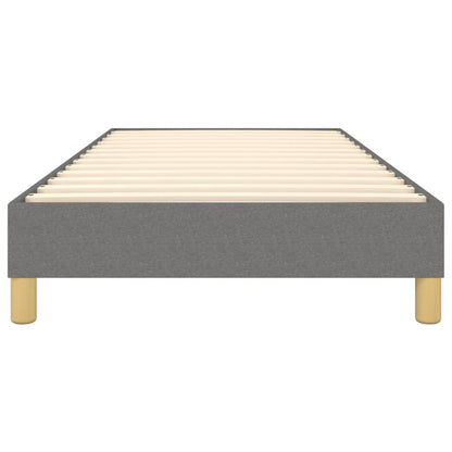 Struttura Letto a Rete a Molle Grigio Scuro 90x200 cm Tessuto | homemem39