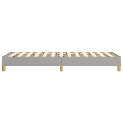 Struttura Letto a Rete a Molle Grigio Chiaro 100x200 cm Tessuto | homemem39