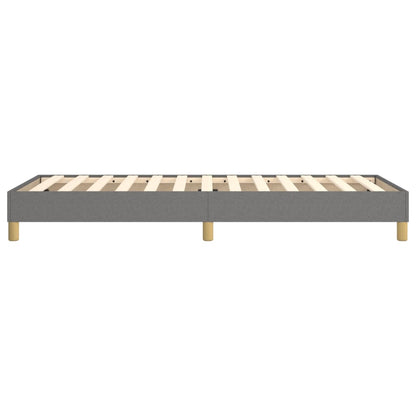 Struttura Letto a Rete a Molle Grigio Scuro 100x200 cm Tessuto | homemem39
