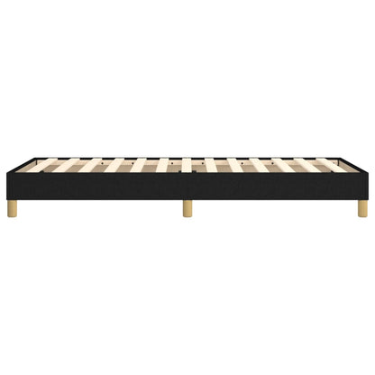 Struttura Letto a Rete a Molle Nero 100x200 cm in Tessuto | homemem39