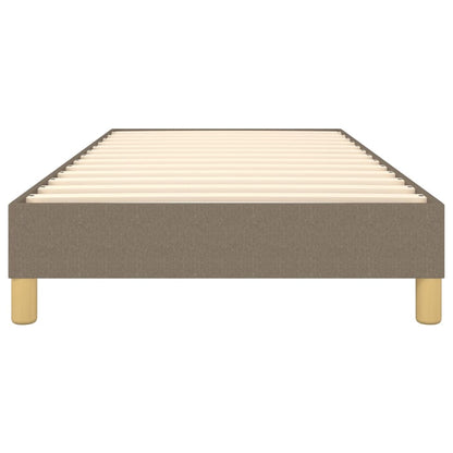 Struttura Letto a Rete a Molle Tortora 100x200 cm in Tessuto | homemem39