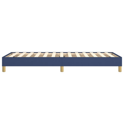 Struttura Letto a Rete a Molle Blu 100x200 cm in Tessuto | homemem39