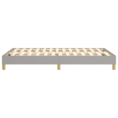 Struttura Letto a Rete a Molle Grigio Chiaro 120x200 cm Tessuto | homemem39