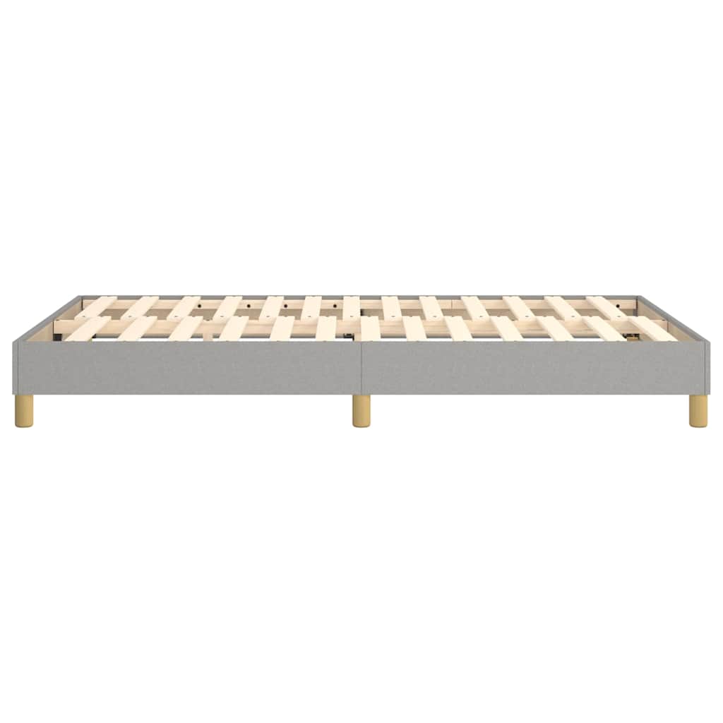 Struttura Letto a Rete a Molle Grigio Chiaro 120x200 cm Tessuto