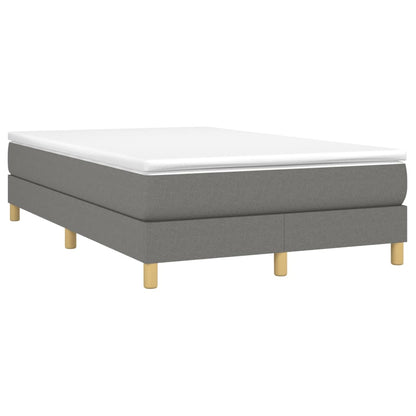 Struttura Letto a Rete a Molle Grigio Scuro 120x200 cm Tessuto | homemem39