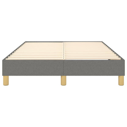 Struttura Letto a Rete a Molle Grigio Scuro 120x200 cm Tessuto | homemem39