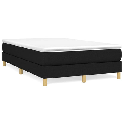 Struttura Letto a Rete a Molle Nero 120x200 cm Tessuto | homemem39