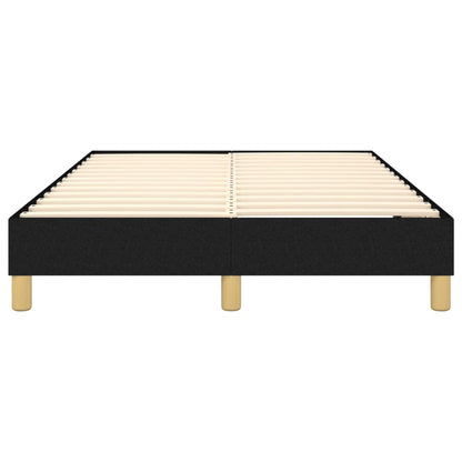 Struttura Letto a Rete a Molle Nero 120x200 cm Tessuto | homemem39