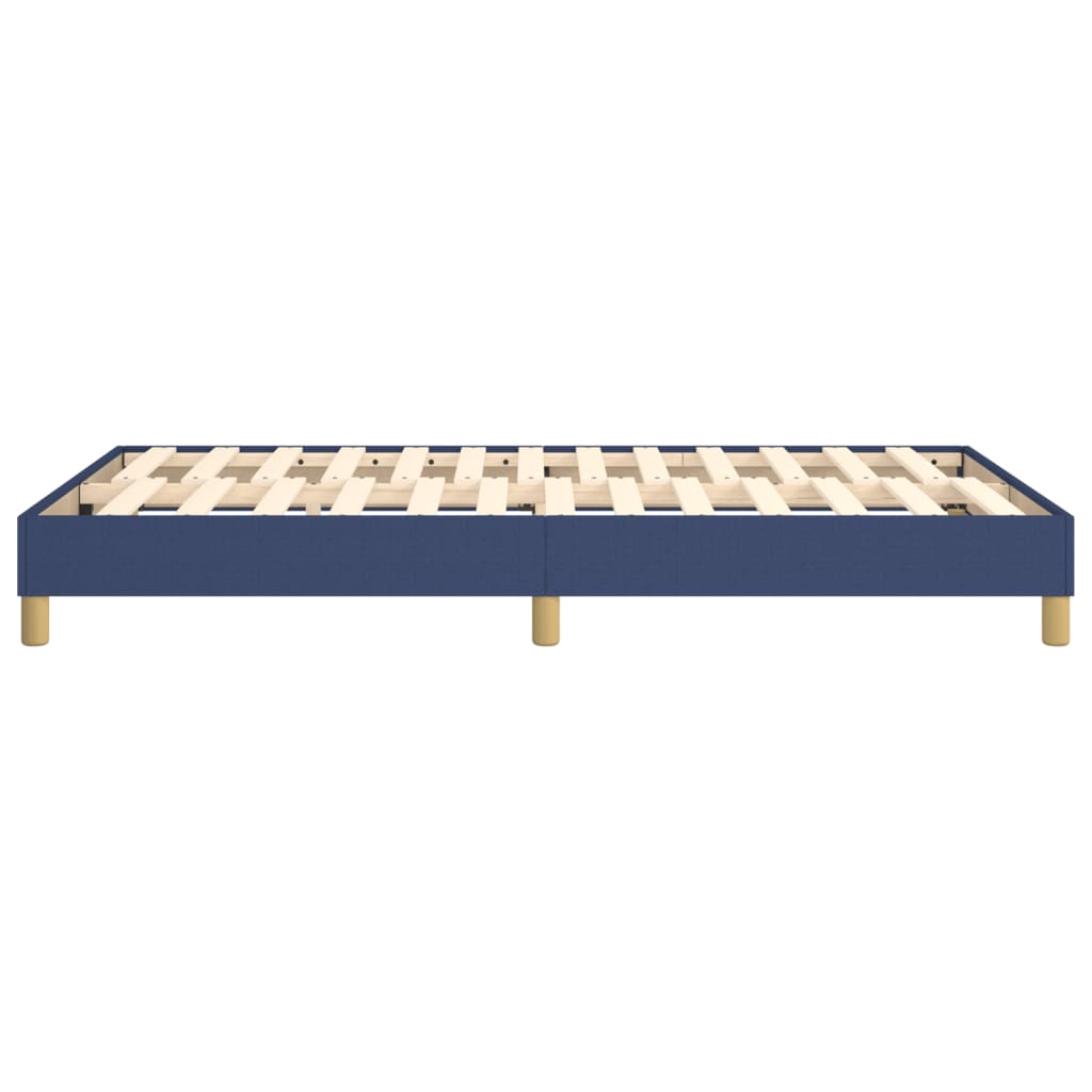 Struttura Letto a Rete a Molle Blu 120x200 cm in Tessuto | homemem39