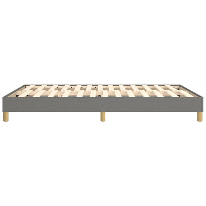 Struttura Letto a Rete a Molle Grigio Scuro 140x190 cm Tessuto | homemem39