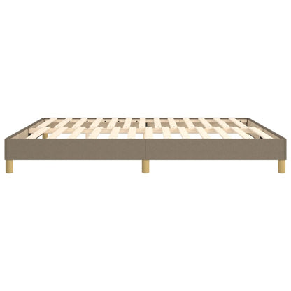 Struttura Letto a Rete a Molle Tortora 160x200 cm in Tessuto | homemem39
