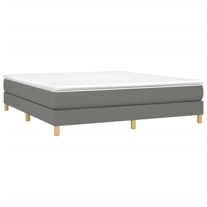 Struttura Letto a Rete a Molle Grigio Scuro 180x200 cm Tessuto | homemem39