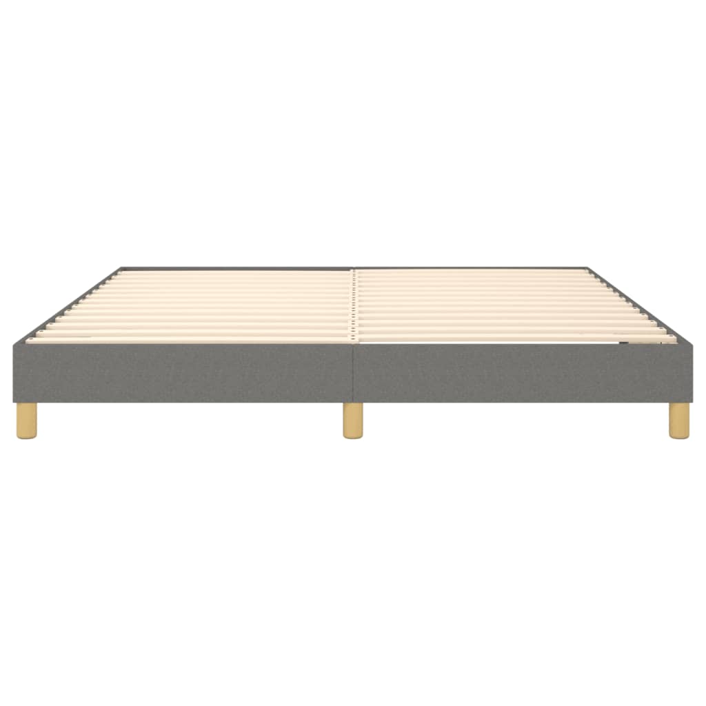 Struttura Letto a Rete a Molle Grigio Scuro 180x200 cm Tessuto | homemem39