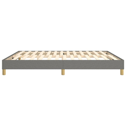 Struttura Letto a Rete a Molle Grigio Scuro 180x200 cm Tessuto | homemem39