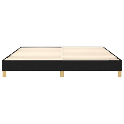 Struttura Letto a Rete a Molle Nero 180x200 cm in Tessuto | homemem39