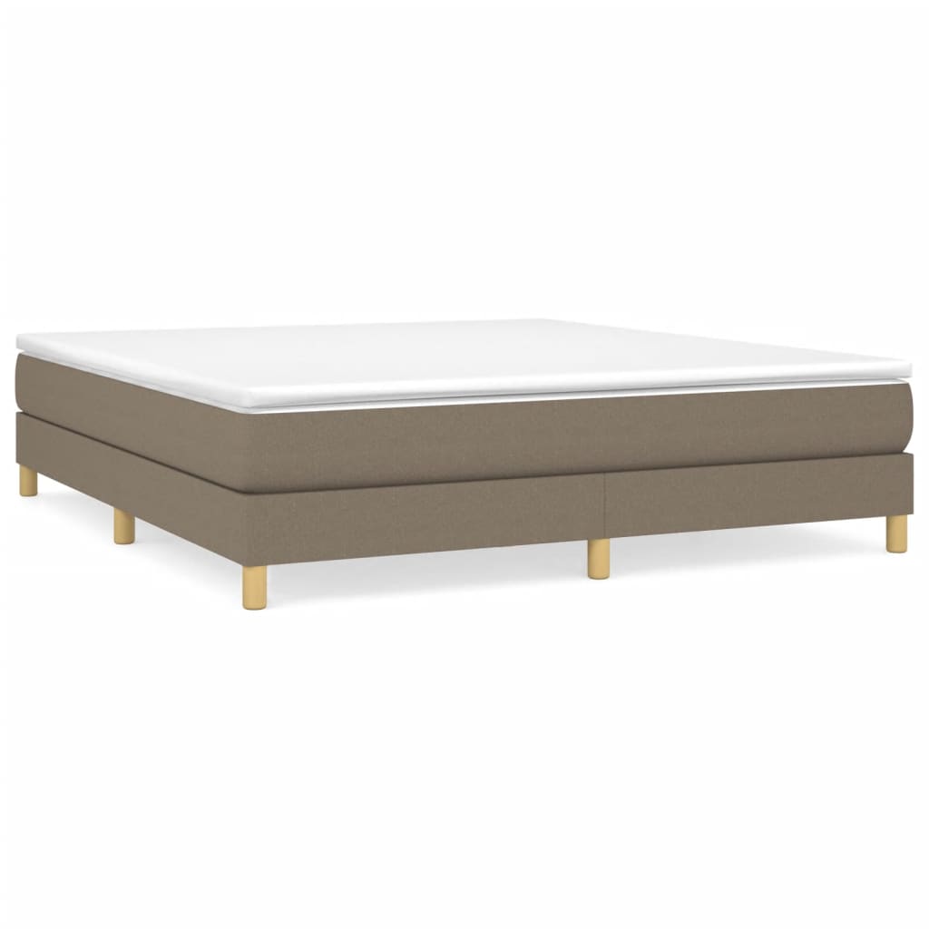 Struttura Letto a Rete a Molle Tortora 180x200 cm in Tessuto | homemem39