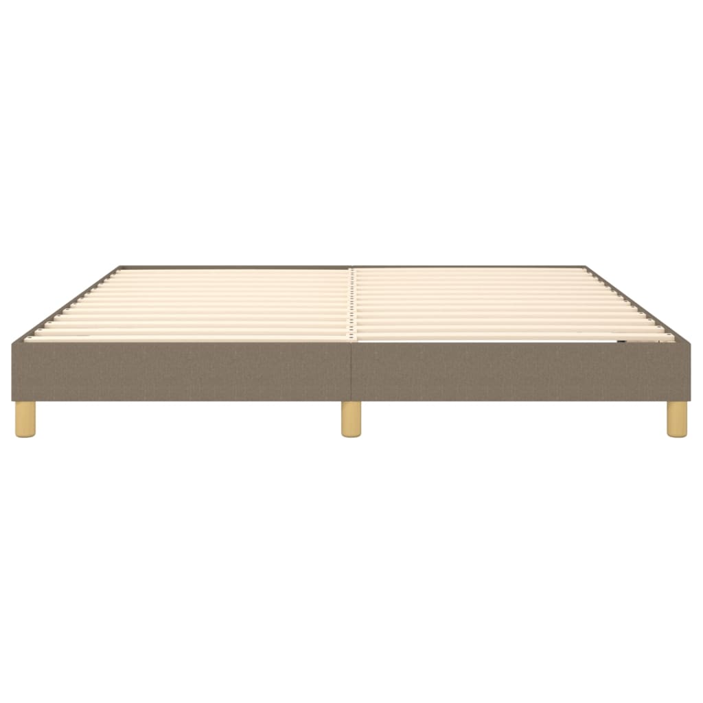 Struttura Letto a Rete a Molle Tortora 180x200 cm in Tessuto | homemem39