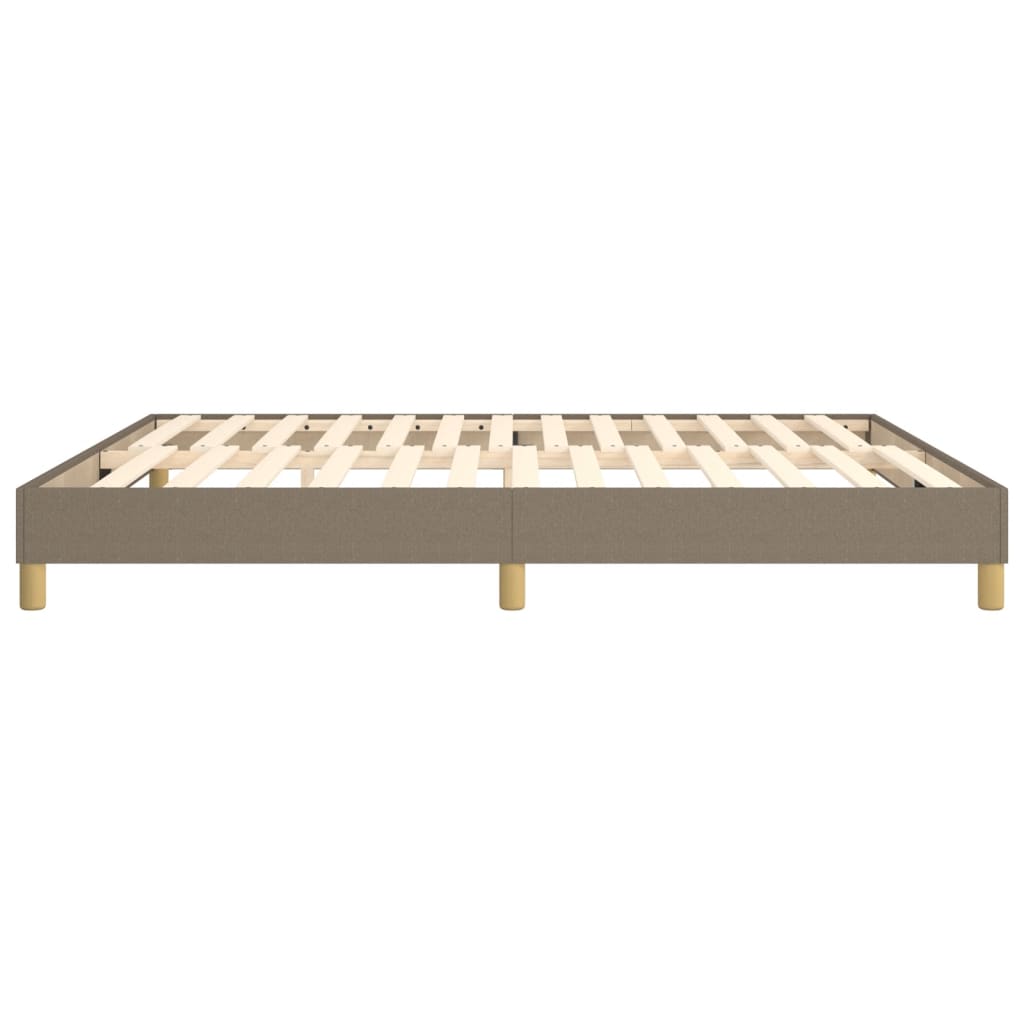 Struttura Letto a Rete a Molle Tortora 180x200 cm in Tessuto | homemem39