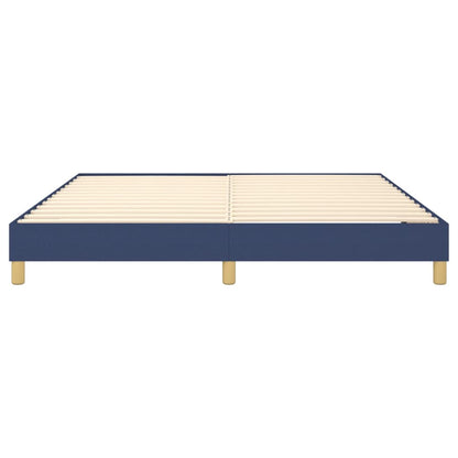Struttura Letto a Rete a Molle Blu 180x200 cm in Tessuto | homemem39