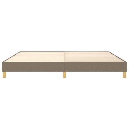 Struttura Letto a Rete a Molle Tortora 200x200 cm in Tessuto | homemem39