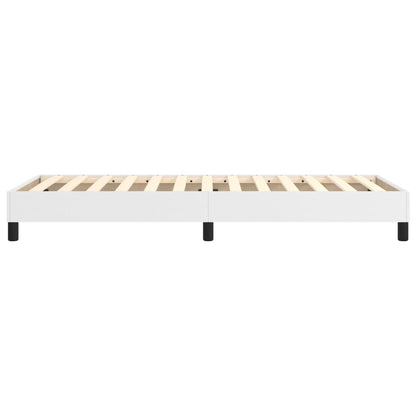 Struttura Letto a Rete a Molle Bianco 90x190 cm in Similpelle | homemem39