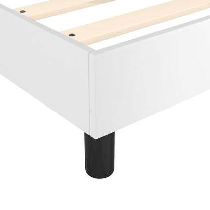 Struttura Letto a Rete a Molle Bianco 90x190 cm in Similpelle | homemem39