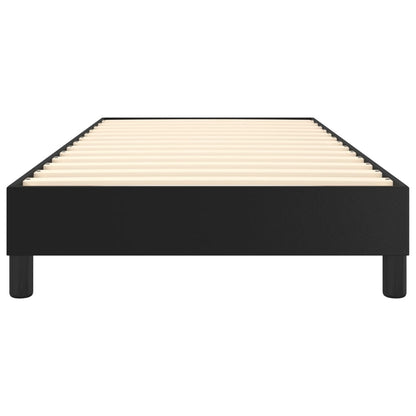 Struttura Letto a Rete a Molle Nero 90x200 cm in Similpelle | homemem39