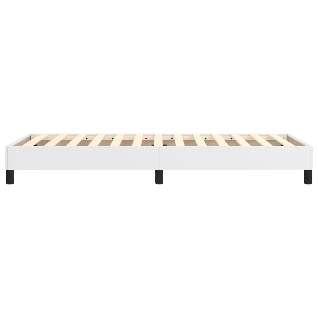 Struttura Letto a Rete a Molle Bianco 90x200 cm in Similpelle | homemem39
