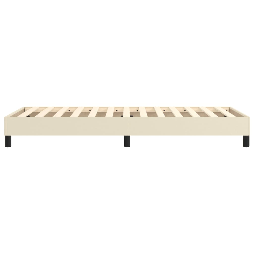 Struttura Letto a Rete a Molle Crema 90x200 cm in Similpelle | homemem39