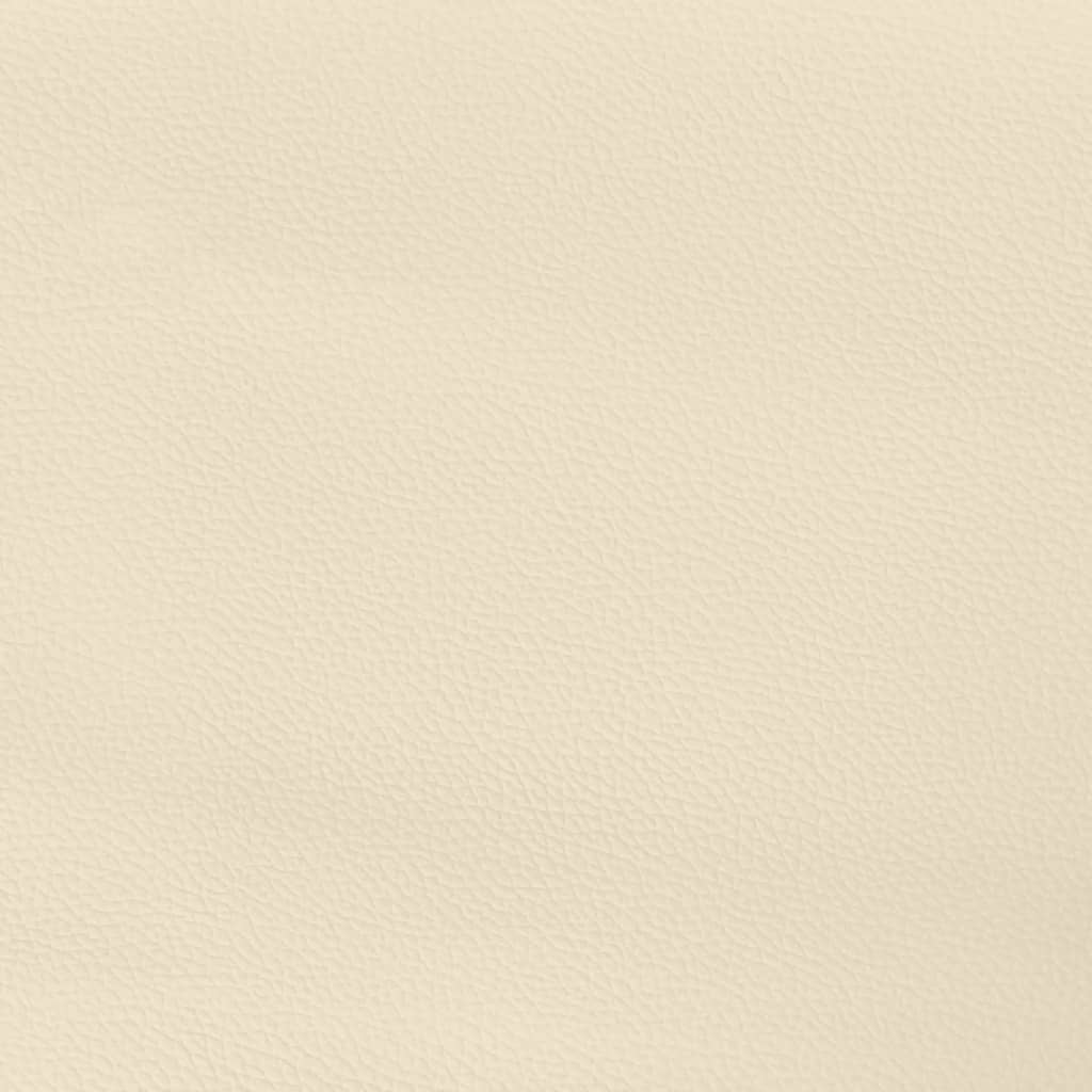 Struttura Letto a Rete a Molle Crema 90x200 cm in Similpelle | homemem39