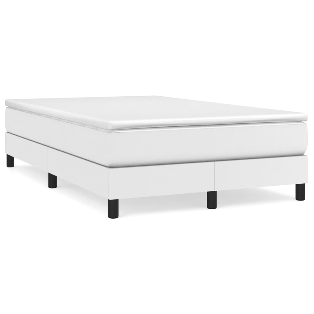 Struttura Letto a Rete a Molle Bianco 120x200 cm in Similpelle | homemem39