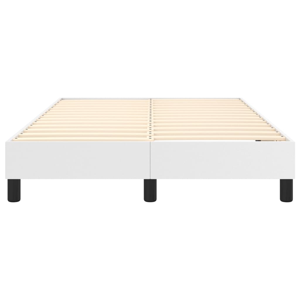 Struttura Letto a Rete a Molle Bianco 120x200 cm in Similpelle | homemem39