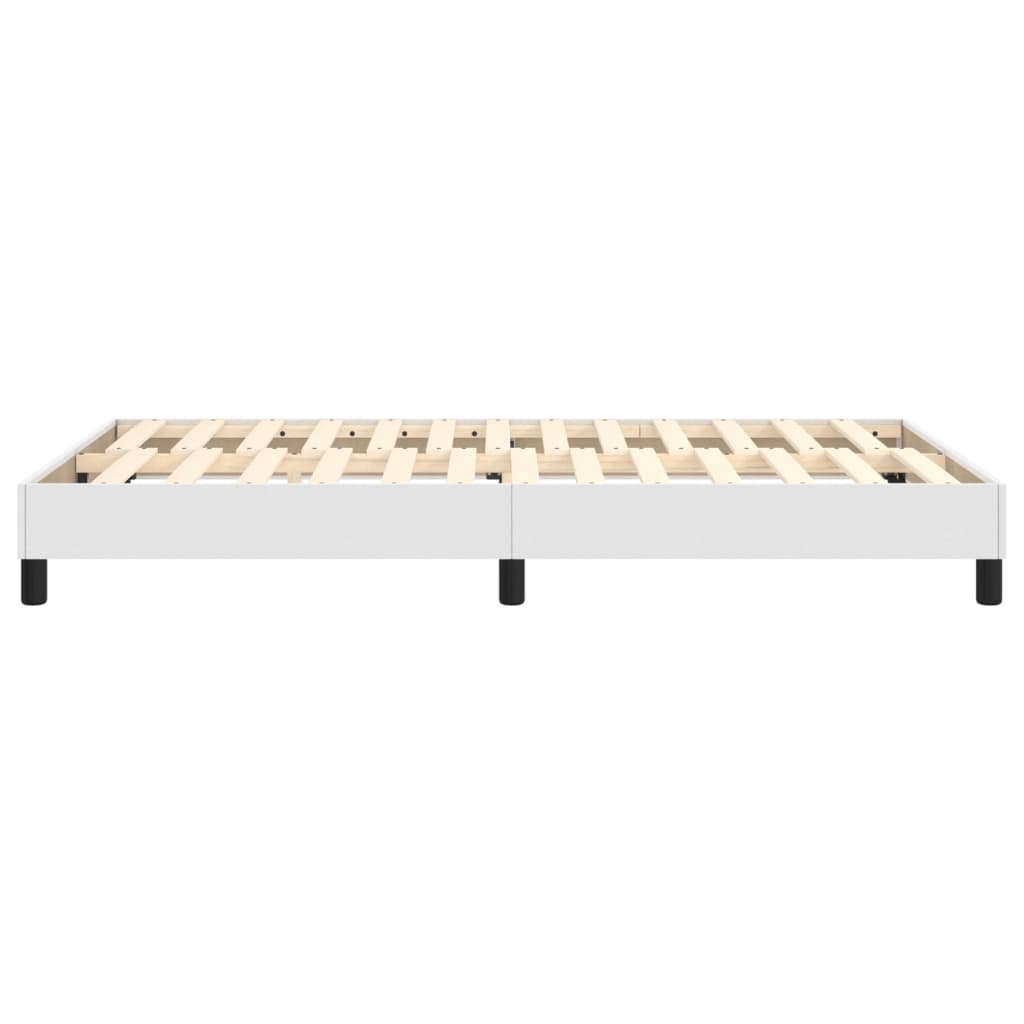 Struttura Letto a Rete a Molle Bianco 120x200 cm in Similpelle | homemem39