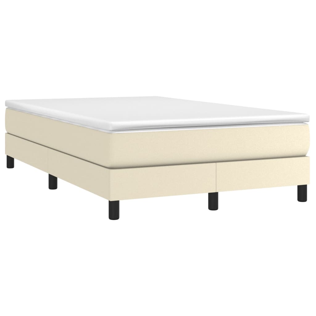 Struttura Letto a Rete a Molle Crema 120x200 cm in Similpelle | homemem39