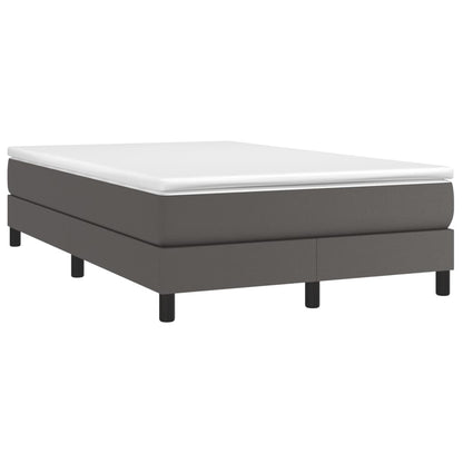 Struttura Letto a Rete a Molle Grigio 120x200 cm in Similpelle | homemem39