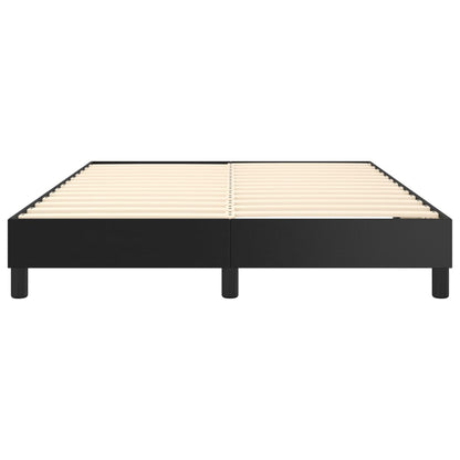 Struttura Letto a Rete a Molle Nero 140x200 cm in Similpelle | homemem39