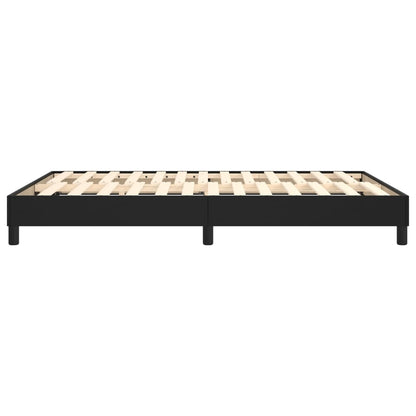 Struttura Letto a Rete a Molle Nero 140x200 cm in Similpelle | homemem39