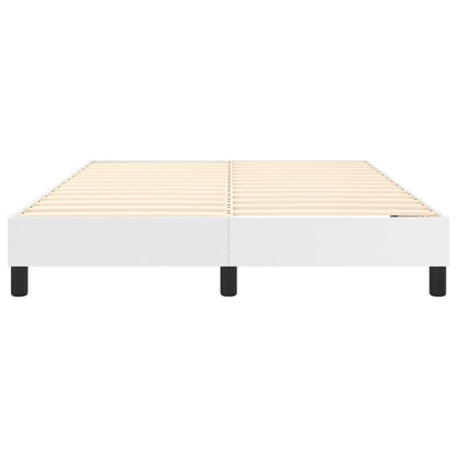Struttura Letto a Rete a Molle Bianco 140x200 cm in Similpelle | homemem39