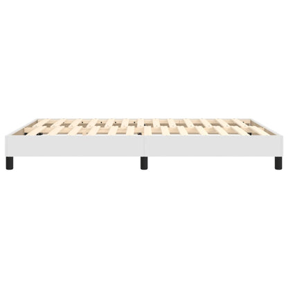 Struttura Letto a Rete a Molle Bianco 140x200 cm in Similpelle | homemem39