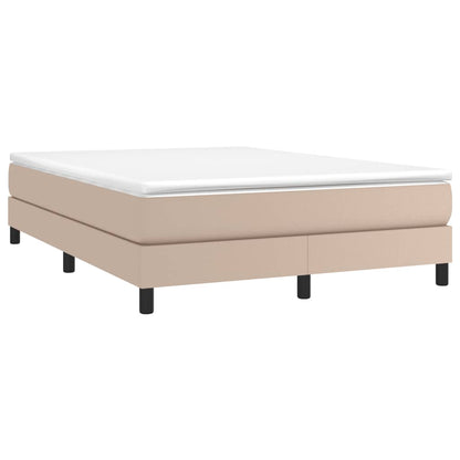 Struttura Letto a Rete a Molle Cappuccino 140x200 cm in Similpelle | homemem39