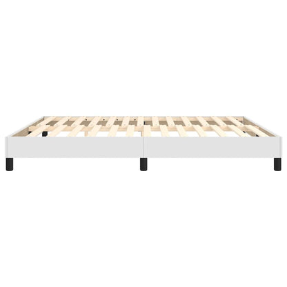 Struttura Letto a Rete a Molle Bianco 160x200 cm in Similpelle | homemem39