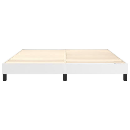 Struttura Letto a Rete a Molle Bianco 180x200 cm in Similpelle | homemem39