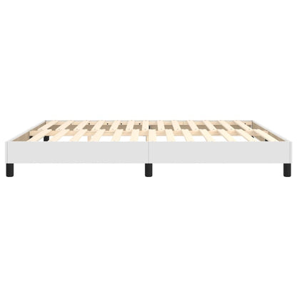 Struttura Letto a Rete a Molle Bianco 180x200 cm in Similpelle | homemem39